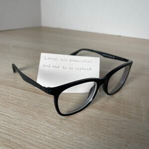 Ray-Ban RB7078 2000 Eyeglasses Square Glossy Black Frames Only 51-18-145